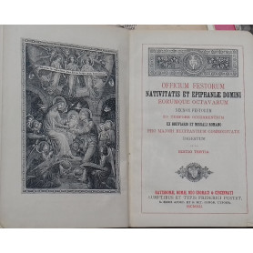 Officium Festorum Nativitatis et Epiphaniae eorumque octavarium