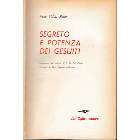 Segreto e potenza dei Gesuiti