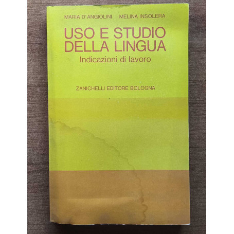 Uso e studio della lingua