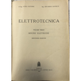 Elettrotecnica Vol. III Misure Elettriche