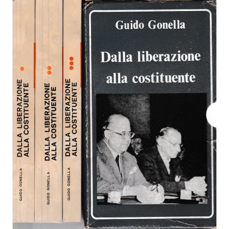 Dalla liberazione alla costituente. 3 volumi