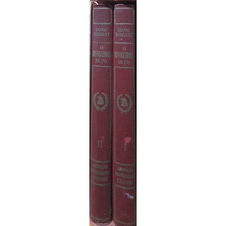 La rivoluzione del 1789 (due volumi)