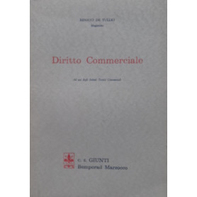 Diritto Commerciale. Ad uso degli Istituti Tecnici Commerciali