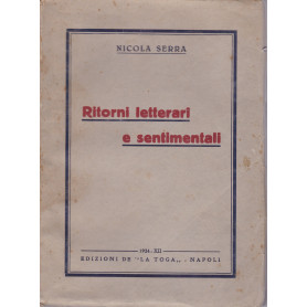 Ritorni letterari e sentimentali