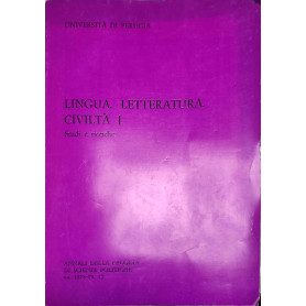 Lingua letteratura civiltà 1