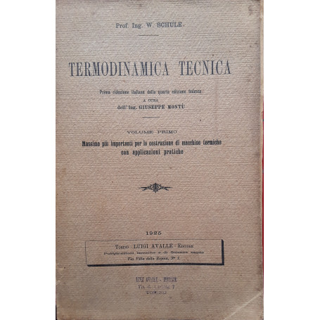Termodinamica tecnica.I. II.