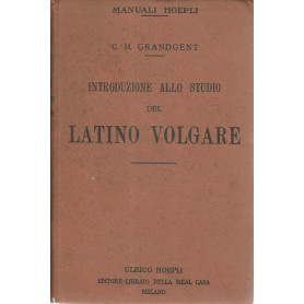 Introduzione allo studio del latino volgare
