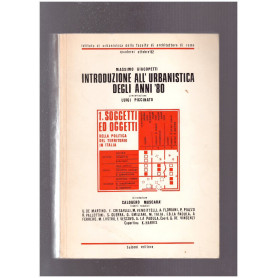 Introduzione all'urbanistica degli anni '80