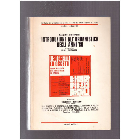 Introduzione all'urbanistica degli anni '80