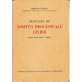 Manuale di diritto processuale civile