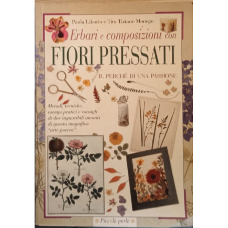 Erbari e composizioni con fiori pressati
