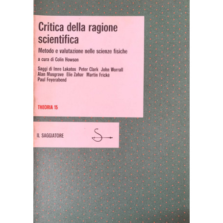 Critica della ragione scientifica