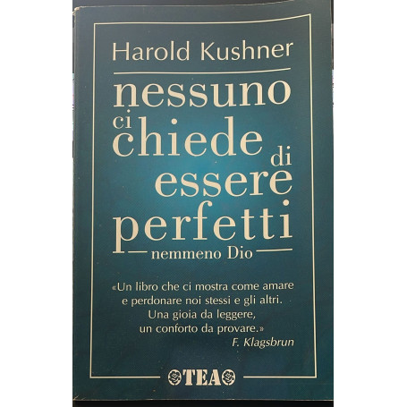 Nessuno ci chiede di essere perfetti nemmeno Dio