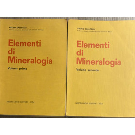 Elementi di mineralogia II volumi