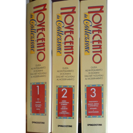 Novecento da collezione. Guida all'antiquariato di domani dall'art noveau al modernariato (3 volumi)