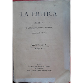 La critica. Rivista di letteratura