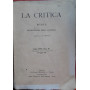 La critica. Rivista di letteratura