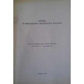 Schede di Bibliografia Archivistica Italiana
