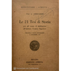 Le 21 tesi di storia