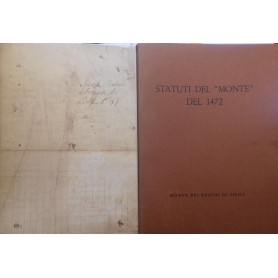 Statuti del "Monte" del 1472