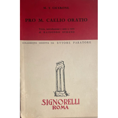 Pro M. Caelio oratio