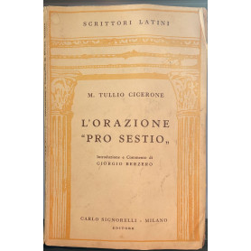 L'Orazione "Pro Sestio"