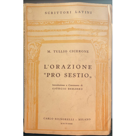 L'Orazione "Pro Sestio"