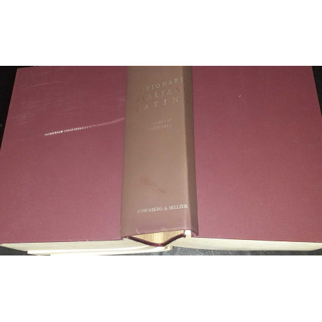 Dizionario italiano-latino in correlazione con il dizionario latino-italiano Georges-Calonghi