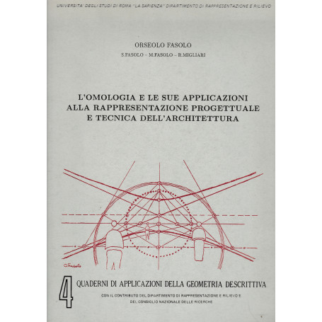 L'omologia e le sue applicazioni alla rappresentazione progettuale e tecnica dell'architettura