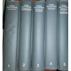 Storia delle scienze (5 volumi)