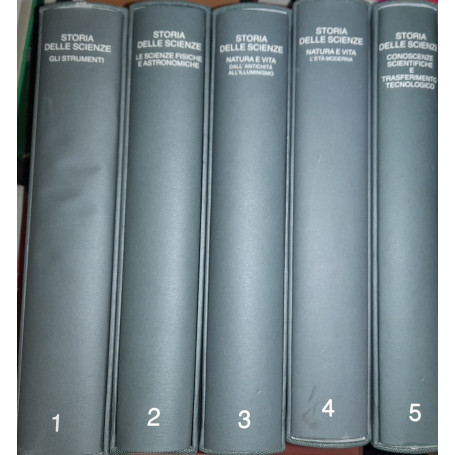 Storia delle scienze (5 volumi)