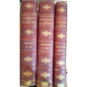 Dictionnaire francais Illustré des Mots et des Choses ou dictionnaire Encyclopédique (tre volumi)