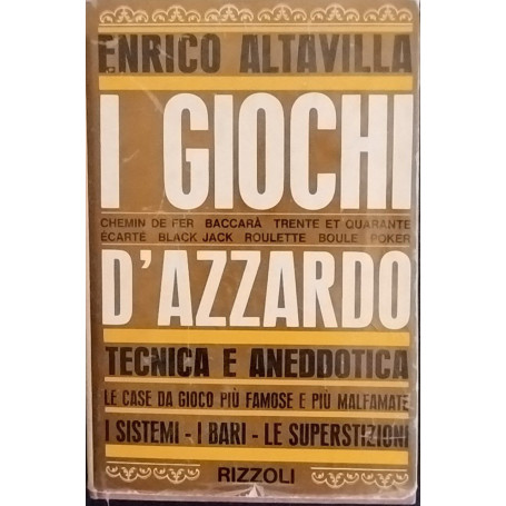 I giochi d'azzardo