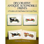 Decorative Antique Automobile Prints: 6 Self-Matted Full-Color Prints: A Portfolio of 6 Self-Matted Full-Colour Prints