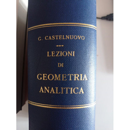 Lezioni di geometria analitica