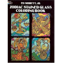 Zodiac Stained Glass Coloring Book
