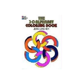 3-D Alphabet Coloring Book