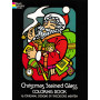 Christmas Stained Glass Coloring Book
