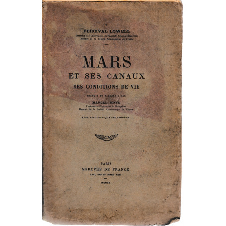 Mars et ses canaux ses conditions de vie