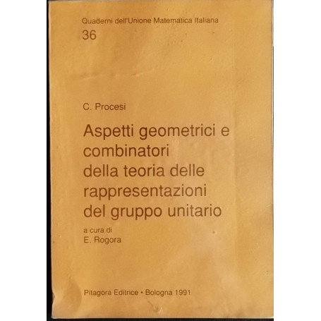 Aspetti geometrici e combinatori della teoria delle rappresentazioni del gruppo unitario