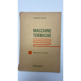 Macchine termiche. Vol. 1