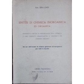 Sintesi di chimica inorganica ed organica