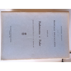 Manuale dell'allievo XI Radiotecnica e Radar