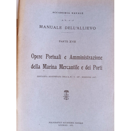 Manuale dell'allievo PARTE XVIII