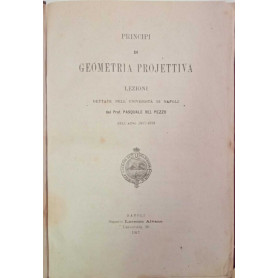 Miscellanea: Principi di Geometria Projettiva. Corrispondenze di similitudine e di uguaglianza. Periodico di matematica 1899