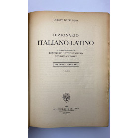 Dizionario Italiano - Latino
