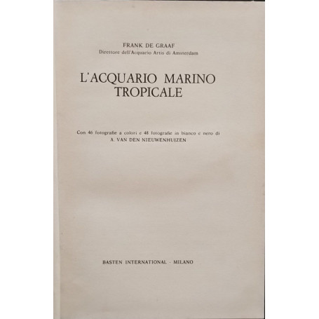 L'acquario marino tropicale