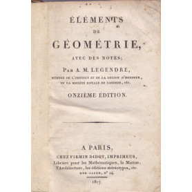 Eléments de Géométrie
