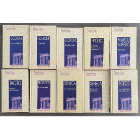 Lotto di 10 libri della Collana I Grandi Classici Latini e Greci. Vedi descrizione