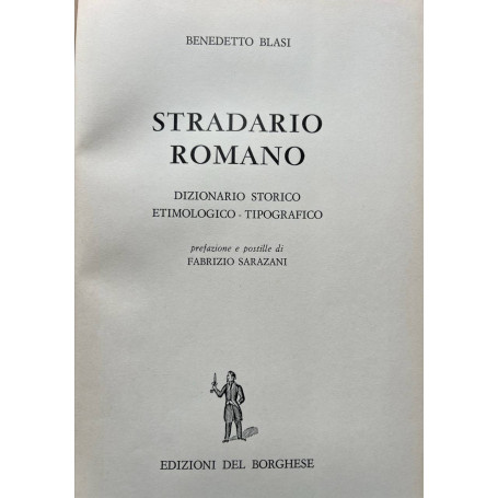 Stradario romano